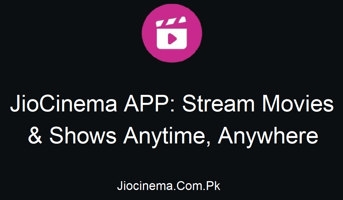 Jiocinema APP Shows
